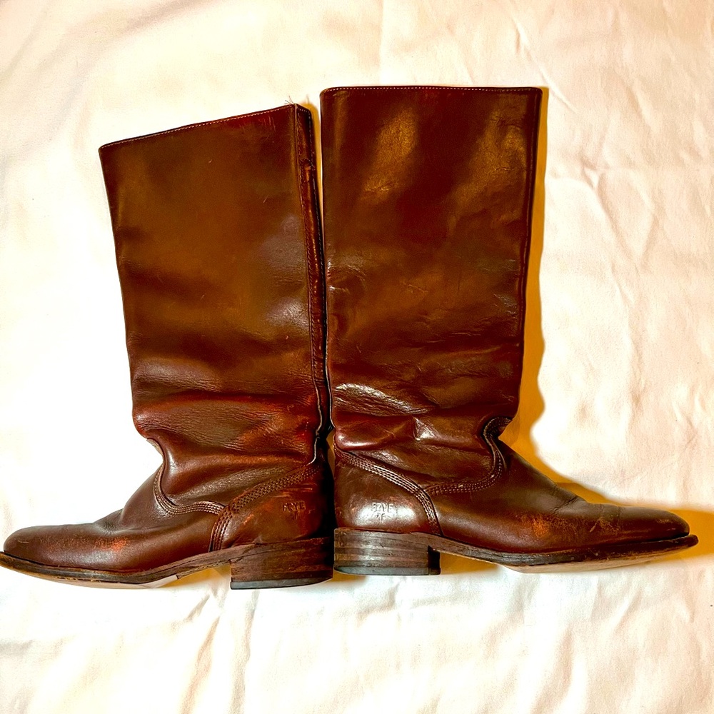FRYE Boots vintage Tall Leather Boots